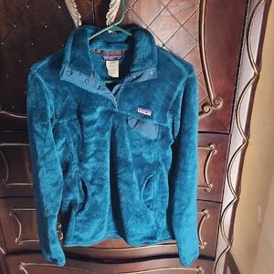 Patagonia Turquoise Fleece Jacket